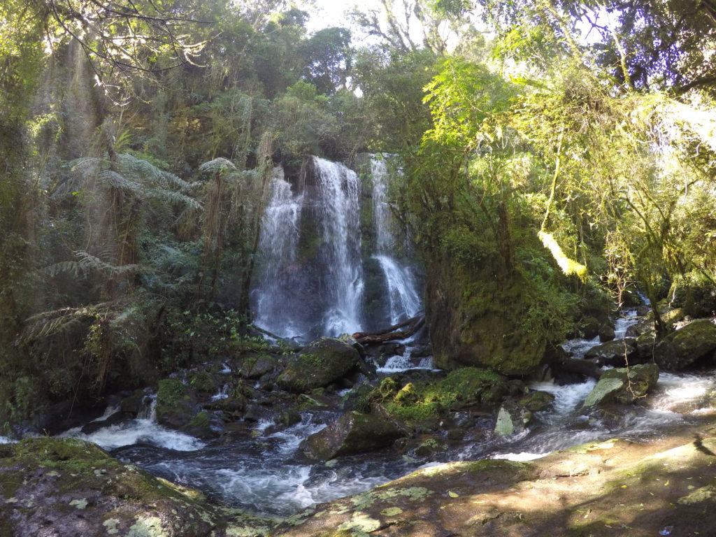 Trilha Cachoeira das Gêmeas Gigantes